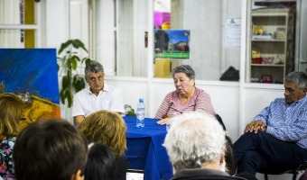 Elsa Pavn, cofundadora de Abuelas de Plaza de Mayo en Villa Gesell