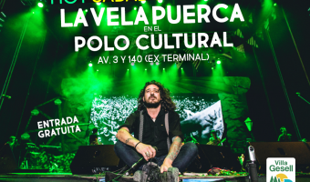 HOY 22 HS LA VELA PUERCA EN EL POLO CULTURAL