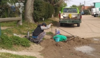 TRABAJOS EN LA RED DE AGUA