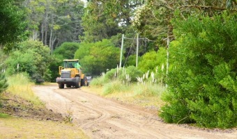 LA DIRECCIN DEL CORRALN SUR TRABAJA EN EL MANTENIMIENTO DE LA VA PBLICA