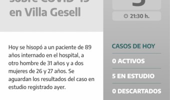 REPORTE NOCTURNO DE LA SECRETARIA DE SALUD