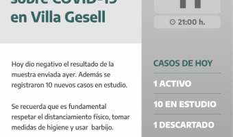 REPORTE NOCTURNO DE LA SECRETARA DE SALUD