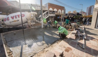 CONTINAN LOS TRABAJOS SOBRE LA AVENIDA 3