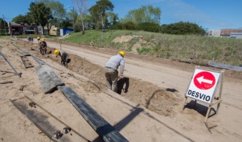 SE INICI LA OBRA DE ASFALTADO DEL OESTE DEL PASEO 119