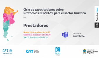 CICLO NACIONAL DE CAPACITACIONES SOBRE PROTOCOLOS COVID-19 PARA EL SECTOR TURSTICO