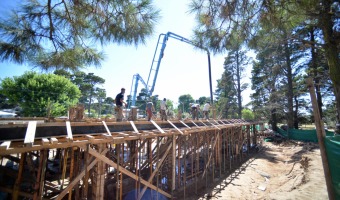 AVANZA LA OBRA DEL CENTRO DE SALUD DE MONTE RINCN