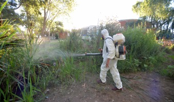 ZOONOSIS CONTINA FUMIGANDO RESERVORIOS Y PLANEA UNA JORNADA EN ESCUELAS ANTES DEL COMIENZO DE CLASES