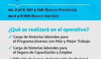 LA OFICINA DE EMPLEO LLEVAR ADELANTE UN OPERATIVO LABORAL