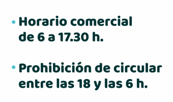 NUEVAS MEDIDAS PARA FRENAR LOS CONTAGIOS