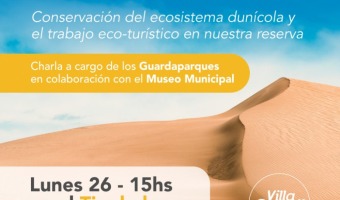 GUARDAPARQUES Y EL MUSEO BRINDARN UNA CHARLA EDUCATIVA