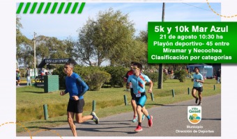 DEPORTES: ESTE 21 DE AGOSTO,  VUELVEN LAS COMPETICIONES DE RUNNING