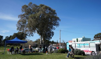 VACUNATORIO MVIL: 54 VECINOS SE VACUNARON EN LA JORNADA DE LA CARMENCITA