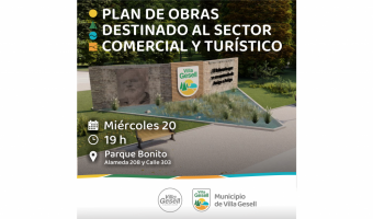 SE LANZAR EL PLAN DE OBRAS ORIENTADAS AL SECTOR COMERCIAL Y TURSTICO