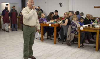 VOLVI EL TRADICIONAL ALMUERZO EN EL CENTRO DE JUBILADOS