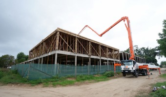 COMIENZA OTRA ETAPA EN LA OBRA DEL NUEVO HOSPITAL