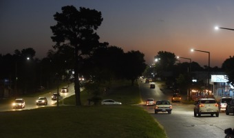 EL BOULEVARD YA TIENE NUEVA ILUMINACIN