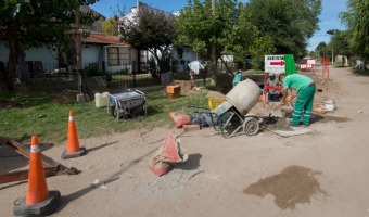 LA SECRETARA DE OBRAS Y SERVICIOS PBLICOS TRABAJA EN EL MANTENIMIENTO DE BOCAS DE TORMENTA