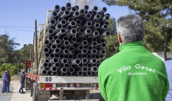 MATERIALES PARA LA RED DE AGUA POTABLE EN LAS LOCALIDADES DEL SUR