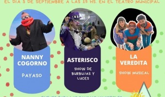 HOY ACTIVIDADES PARA LOS MS PEQUEOS EN EL TEATRO MUNICIPAL