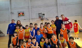 JORNADA DE BASQUET INFANTIL EN EL CLUB ESPAOL