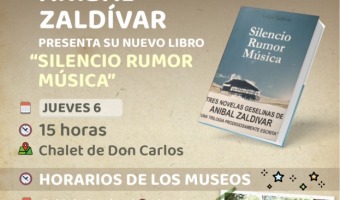 ANBAL ZALDVAR PRESENTA SU NUEVO LIBRO EN EL CHALET DE DON CARLOS