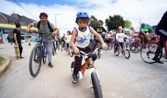 SE LLEV A CABO UNA NUEVA BICICLETEADA DE LA PRIMAVERA