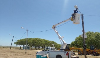 NUEVOS TRABAJOS DE ILUMINACIN EN EL CIRCUITO MUNICIPAL PARA EL MX CANALETAS