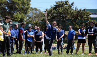 OLIMPIADAS ESPECIALES DE ATLETISMO EN EL POLIDEPORTIVO MUNICIPAL