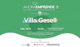 LLEGA EL PROGRAMA AHORA EMPRENDE POR PRIMERA VEZ A VILLA GESELL