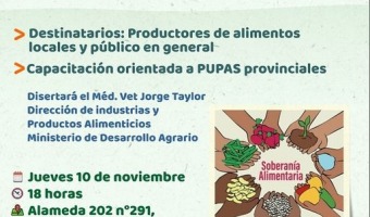 SOBERANA ALIMENTARIA (JORNADA DE CAPACITACIN)