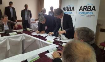 Barrera firm con ARBA un acuerdo de cooperacin