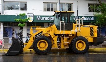 Nueva pala cargadora para la ciudad