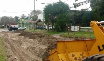 INTENSO TRABAJO MUNICIPAL EN LAS CALLES TRAS LA FUERTE PRECIPITACIN