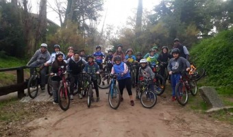 CADA VEZ MS NIOS DISFRUTAN DE LAS CLASES DE MOUNTAIN BIKE