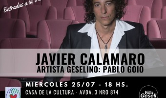 Javier Calamaro a beneficio