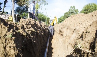 Corte de red de agua por obras de ampliacin de red