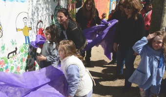 Con la inauguracin de murales se celebraron los 50 aos del nivel inicial