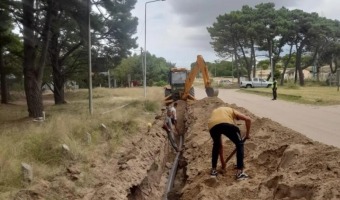 LOCALIDADES DEL SUR: AVANZA LA OBRA DE AMPLIACIN DE LA RED DE AGUA CORRIENTE