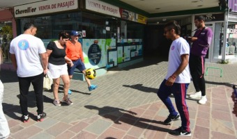 CONTINAN LAS INTERVENCIONES DEPORTIVAS EN LA VA PBLICA