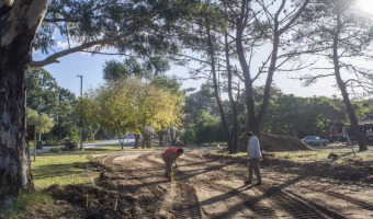 CONTINAN LOS AVANCES EN LA OBRA DE LA DOBLE VA EN EL ACCESO NORTE DE VILLA GESELL