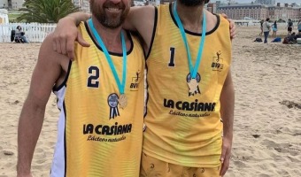 EQUIPOS GESELINOS COMPITIERON EN UN TORNEO DE BEACH VOLEY EN MAR DEL PLATA