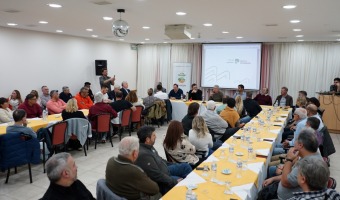 COMERCIANTES GESELINOS SE REUNIERON CON EL INTENDENTE Y EL PRESIDENTE DEL BANCO PROVINCIA