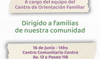 TALLER DE HERRAMIENTAS DE CUIDADO PARA FAMILIAS