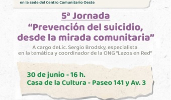 SE ACERCA LA LTIMA JORNADA DE CAPACITACIN EN SALUD MENTAL