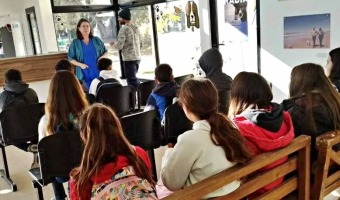 LA ESCUELA SECUNDARIA N 6 VISIT LA SEDE DE ZOONOSIS