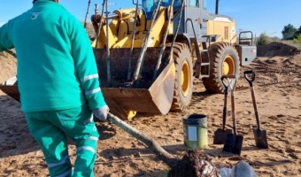 CONTINAN LOS TRABAJOS EN EL PARQUE AMBIENTAL