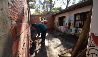 AVANZA LA OBRA DE AMPLIACIN DEL COMEDOR EN LA ESCUELA N 5 DE MAR AZUL