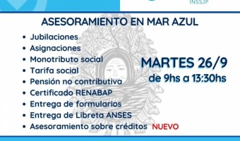 ASESORAMIENTO DE ANSES EN MAR AZUL