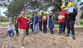 ESTUDIANTES DE LA ESCUELA PROFESIONAL SECUNDARIA RECORRIERON OBRAS QUE SE ESTN REALIZANDO EN VILLA GESELL