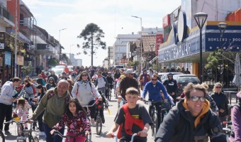 SE REALIZ LA 41 BICICLETEADA DE LA PRIMAVERA DE VILLA GESELL